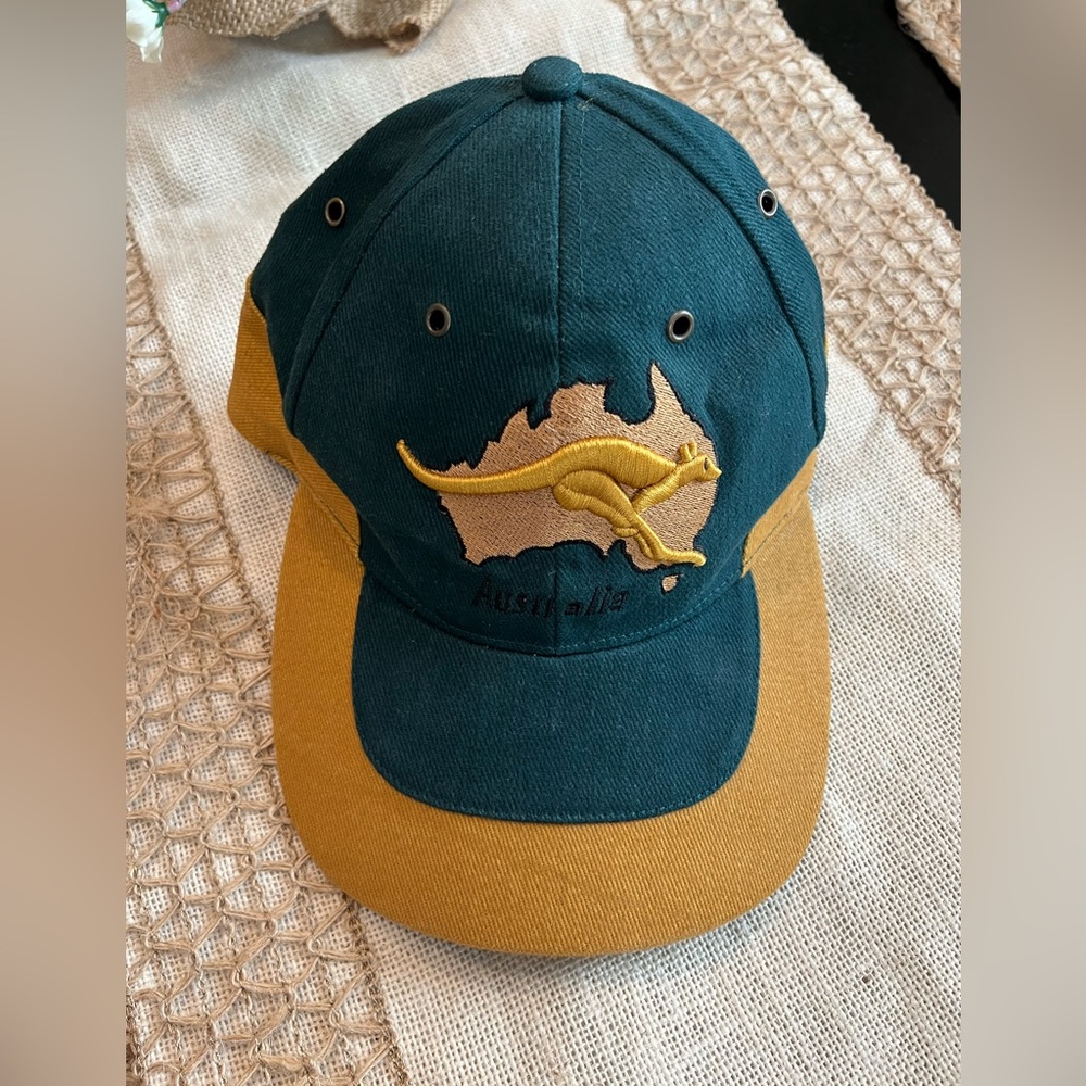 Australia Baseball Cap Hat Adjustable Strap Embroidered NWT Impressions